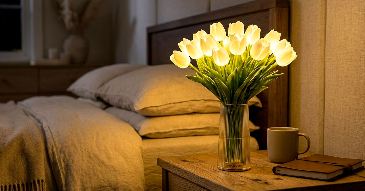 Glows With Warm, Romantic Golden Light