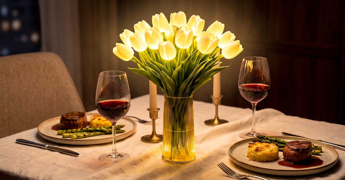 Perfect Centerpiece For Intimate Evenings