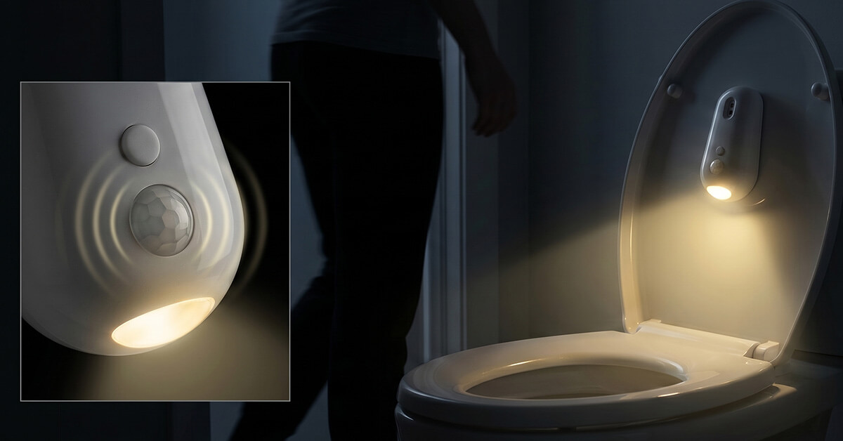 Sensor Detects Movement And Lights Up Instantly