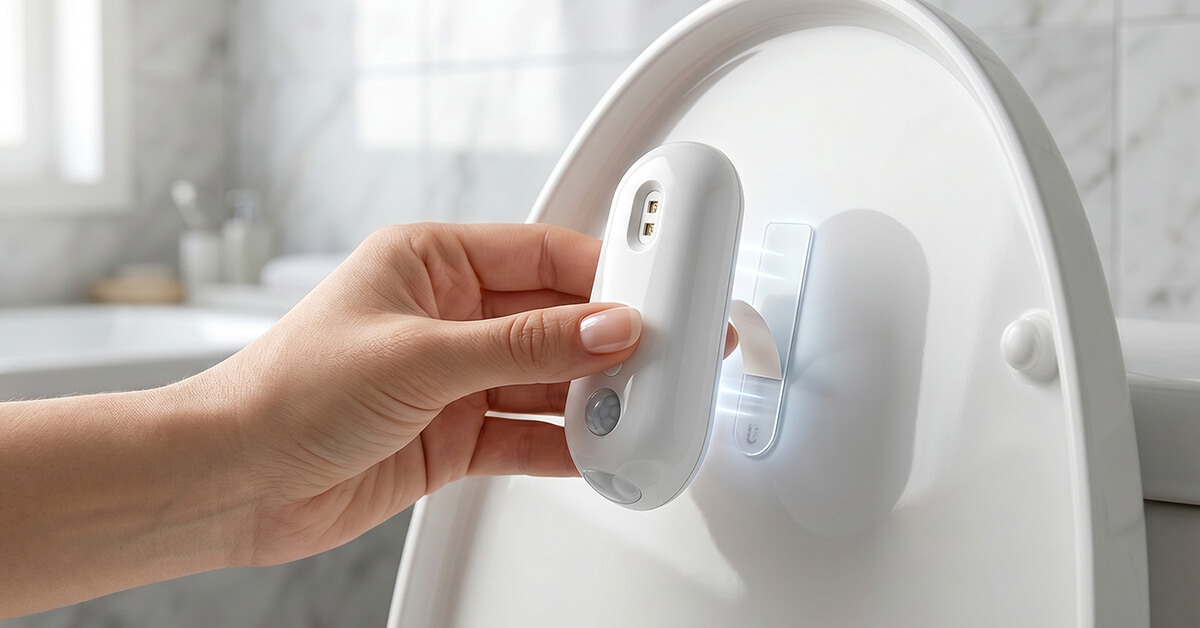 Installs On Any Toilet In Under 60 Seconds