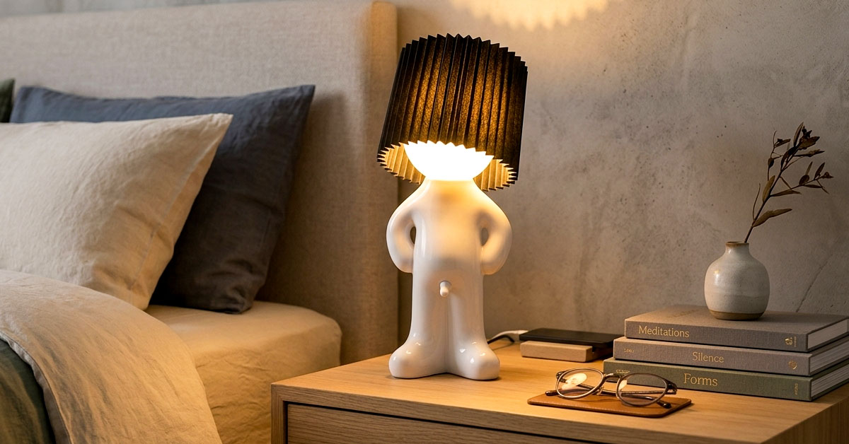 Functional Lighting Meets Hilariously Bold Design