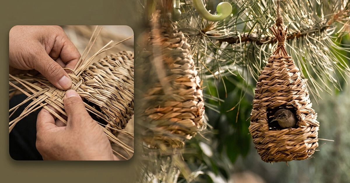 Hand-Woven For Unique, One-Of-A-Kind Appeal