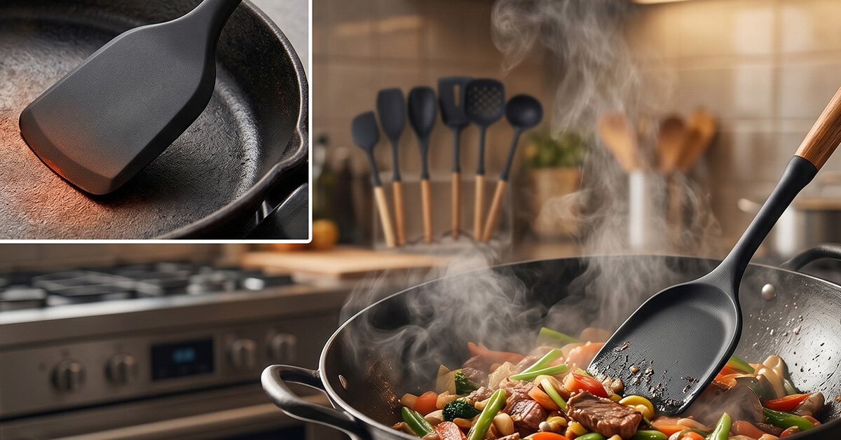 Resists Heat Up to 446°F Safely