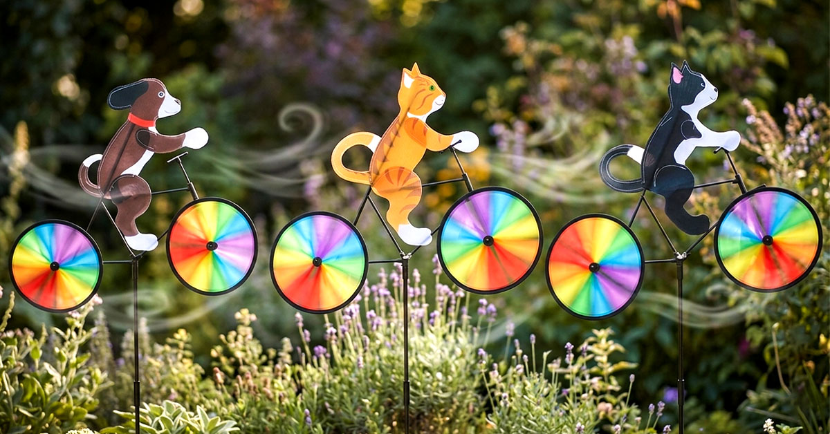 Vibrant Colors Create A Mesmerizing Spinning Display