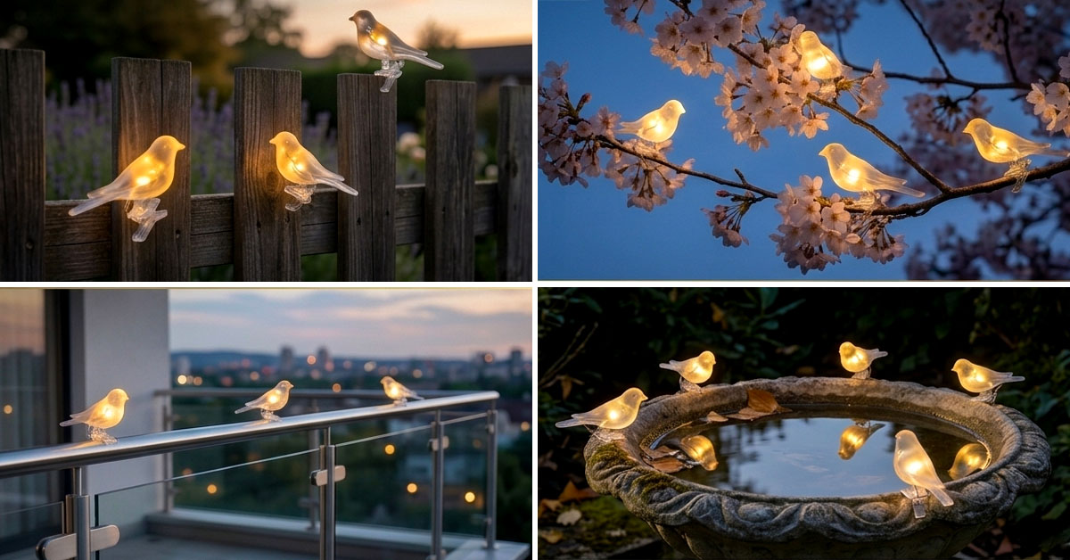 Decorate Fences, Trees, Balconies, and Birdbaths Effortlessly