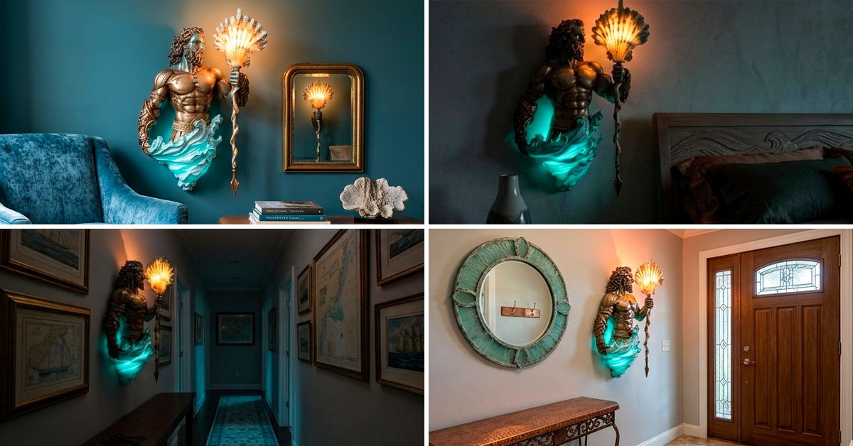 Suits Living Rooms, Hallways, Bedrooms, and Entryways