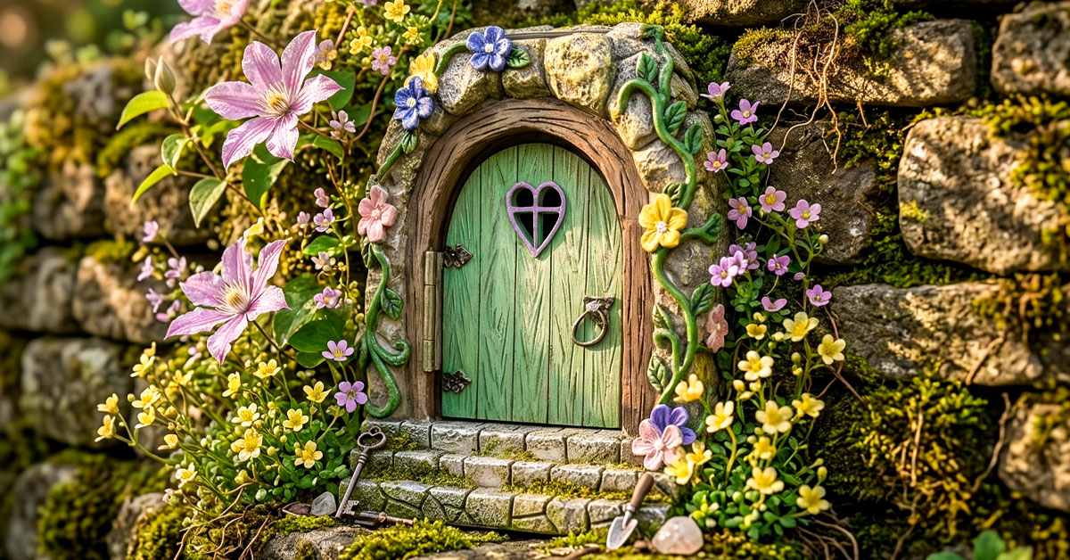 Colorful Wildflower Vines Add Enchanting Detail