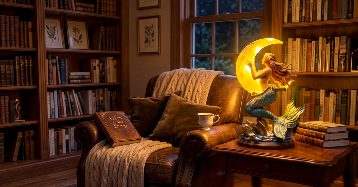 Soothes Senses With Calming, Ethereal Lunar Light