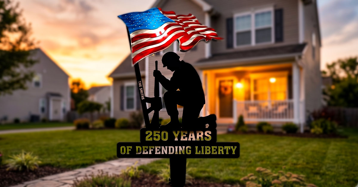 Honors Every Veteran with a Universal, Featureless Silhouette
