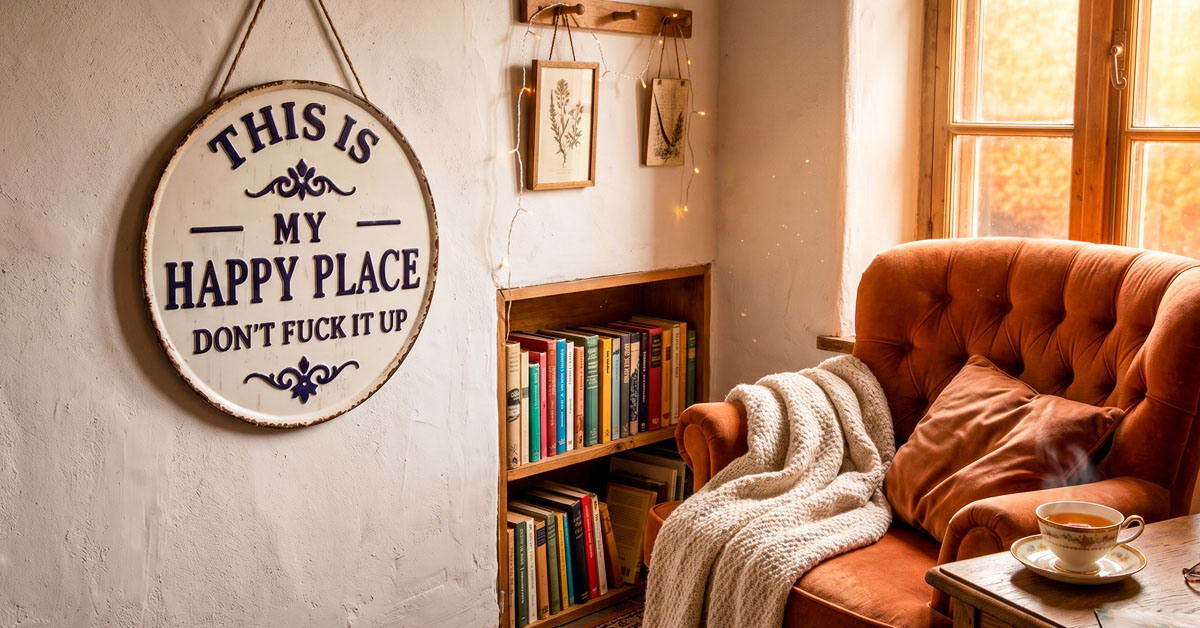 Defines Your Space Without Saying a Word
