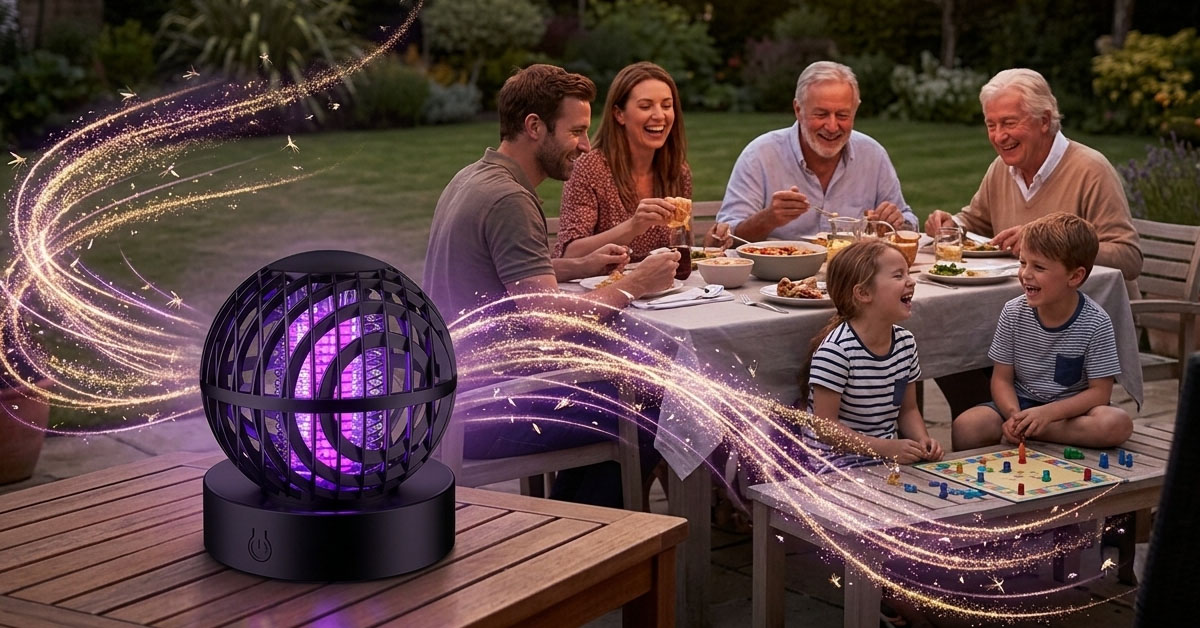 Attracts Mosquitoes Away From You and Family
