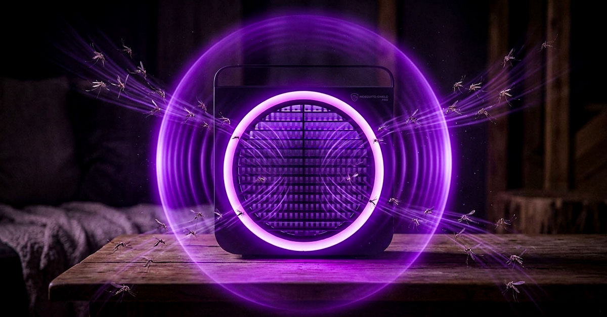360° OLED Plasma Ring Lures Pests with Precision