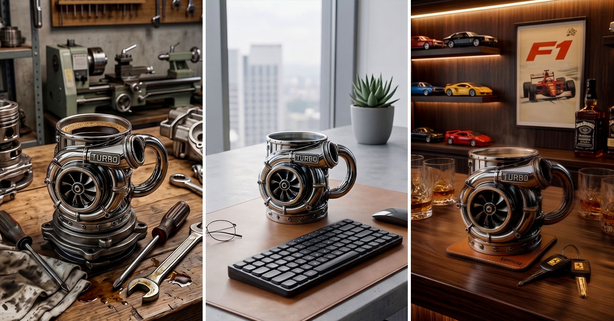 Elevates Any Garage, Desk, Or Man Cave