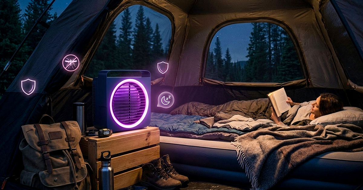 Cordless Design Goes Anywhere — Patio, Bedroom, Camping