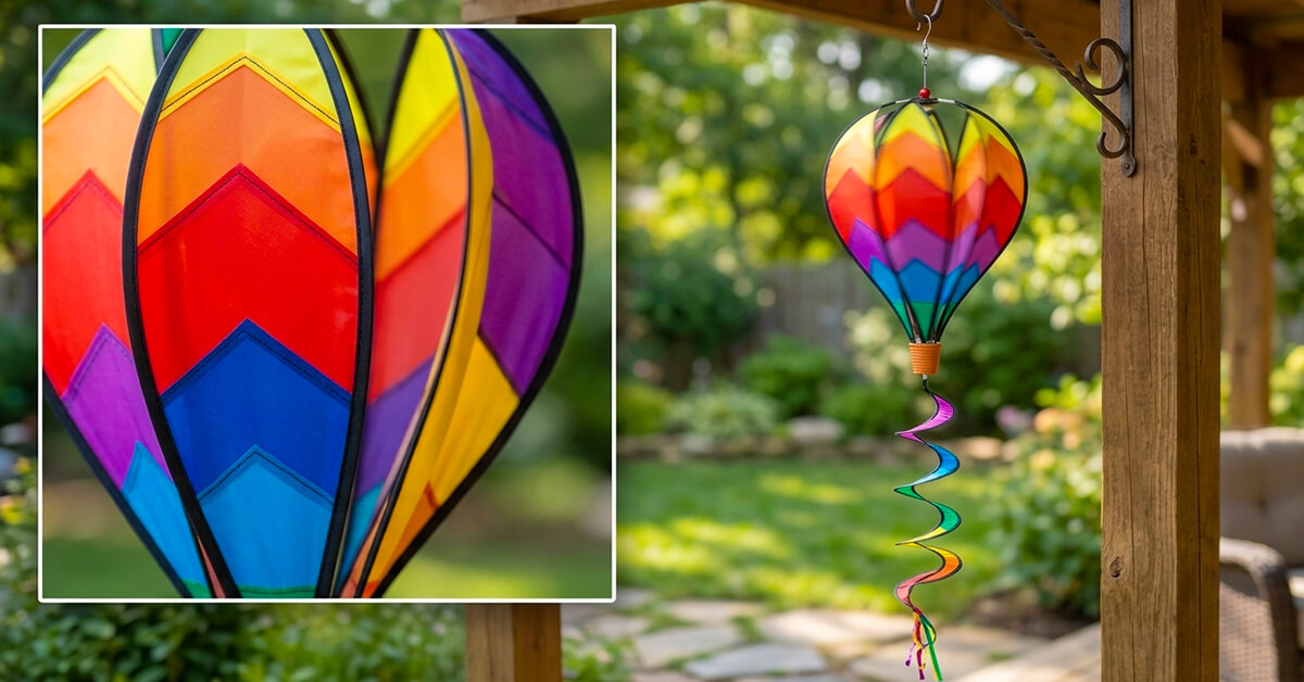 Spins Beautifully In The Breeze With 3D Effect