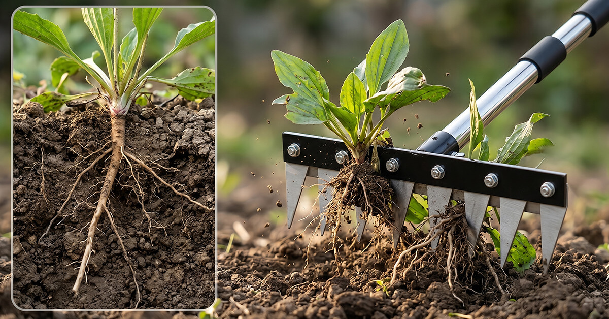 Removes Stubborn Weeds Roots And All Instantly