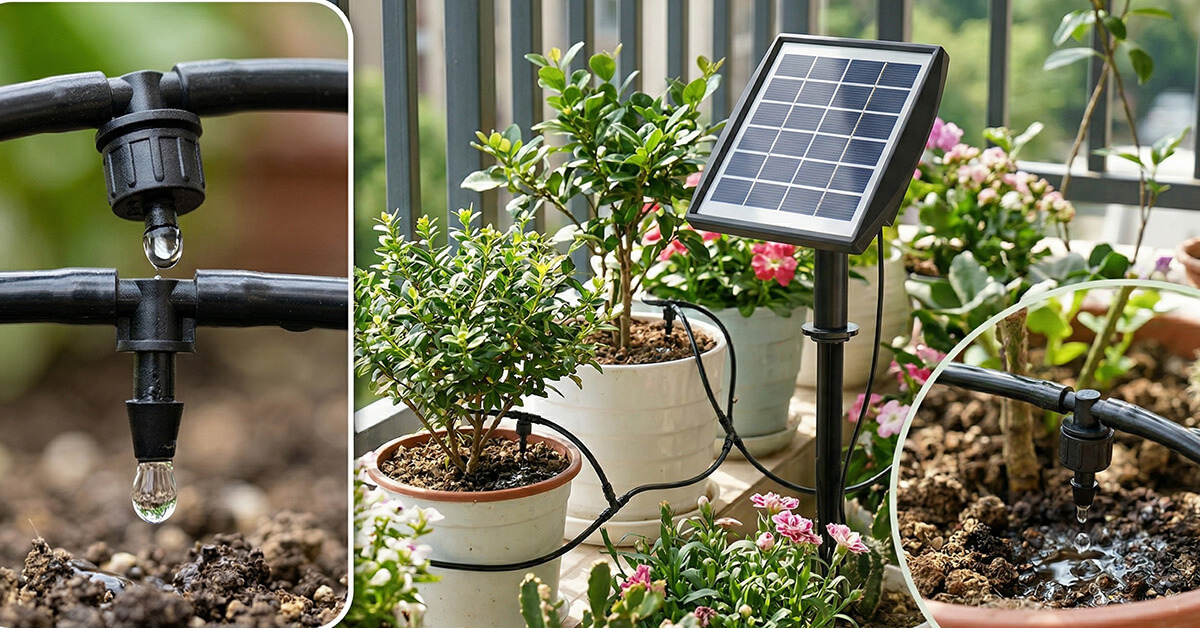 Saves Up To 70% More Water Than Traditional Irrigation