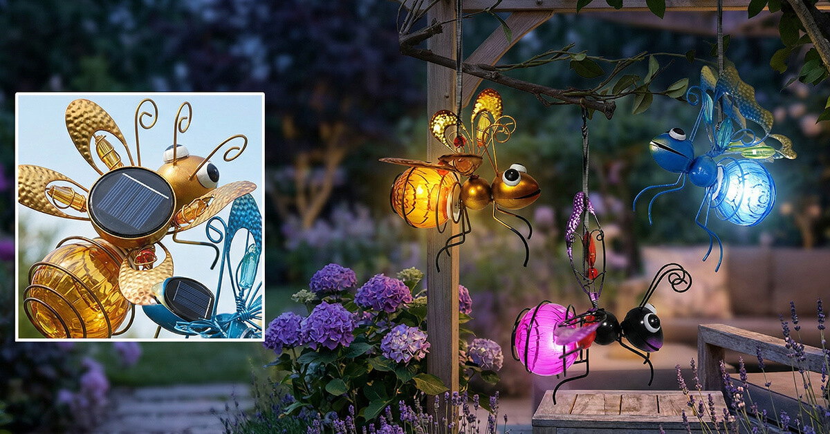 Glows Beautifully At Dusk Without Manual Switching