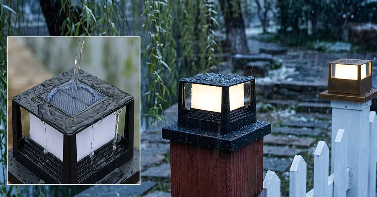 IP44 Waterproof — Handles Rain, Snow, And Frost