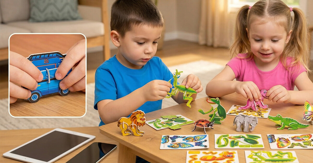 Replaces Screen Time With Proud, Focused Creating