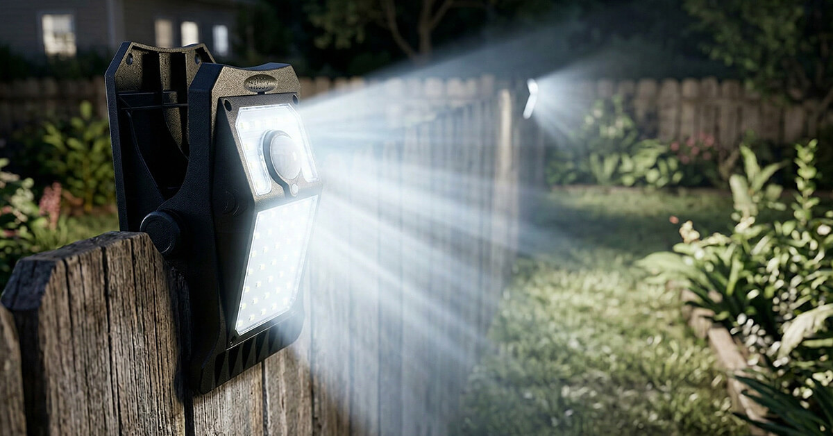 Super Bright LEDs Illuminate Wide Outdoor Areas
