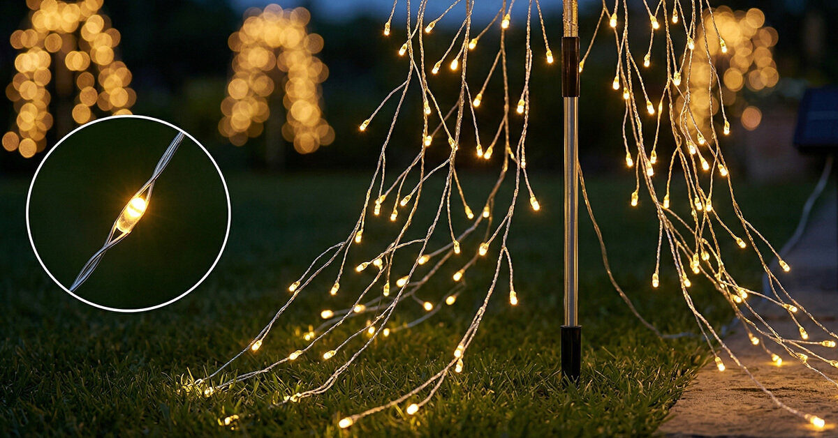 LED Beads Illuminate Your Entire Garden Beautifully