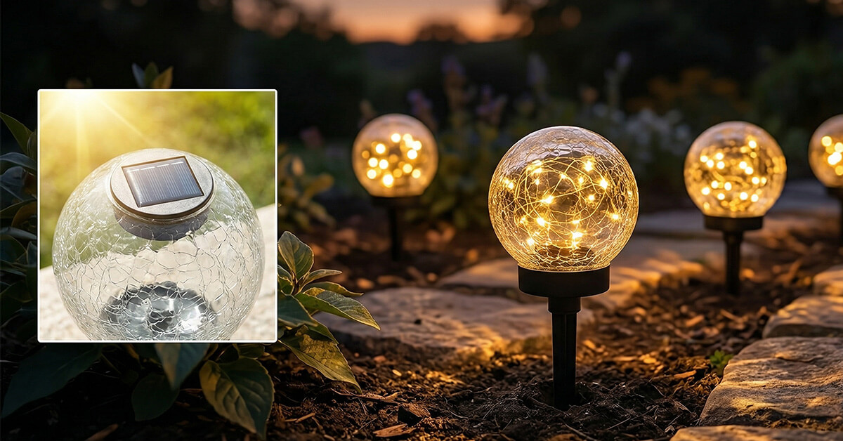 Harnesses Sunlight for Automatic Dusk-to-Dawn Lighting