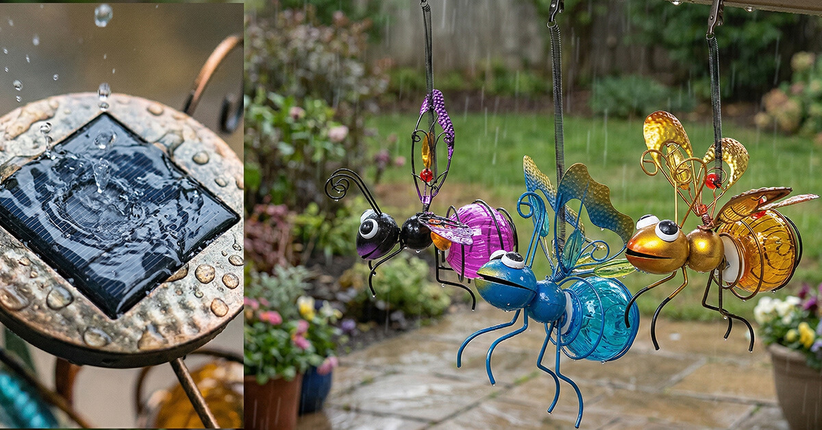 IP44 Waterproof Rating Withstands Rain Effortlessly