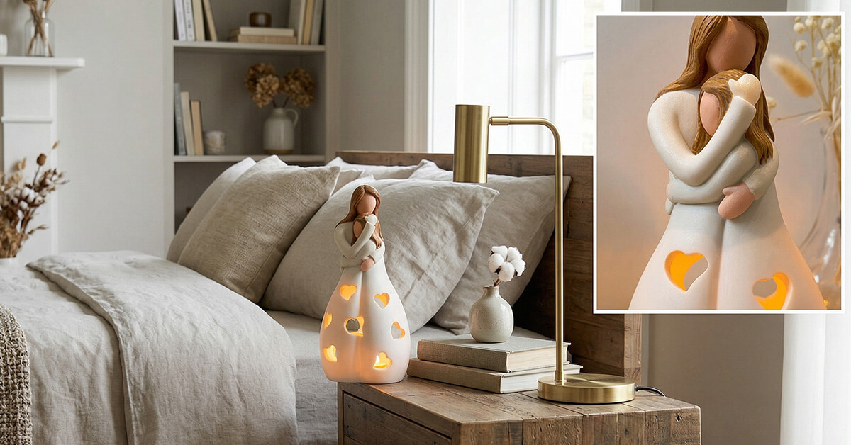 Fits Nightstands, Mantels, Desks, and Bookshelves Perfectly