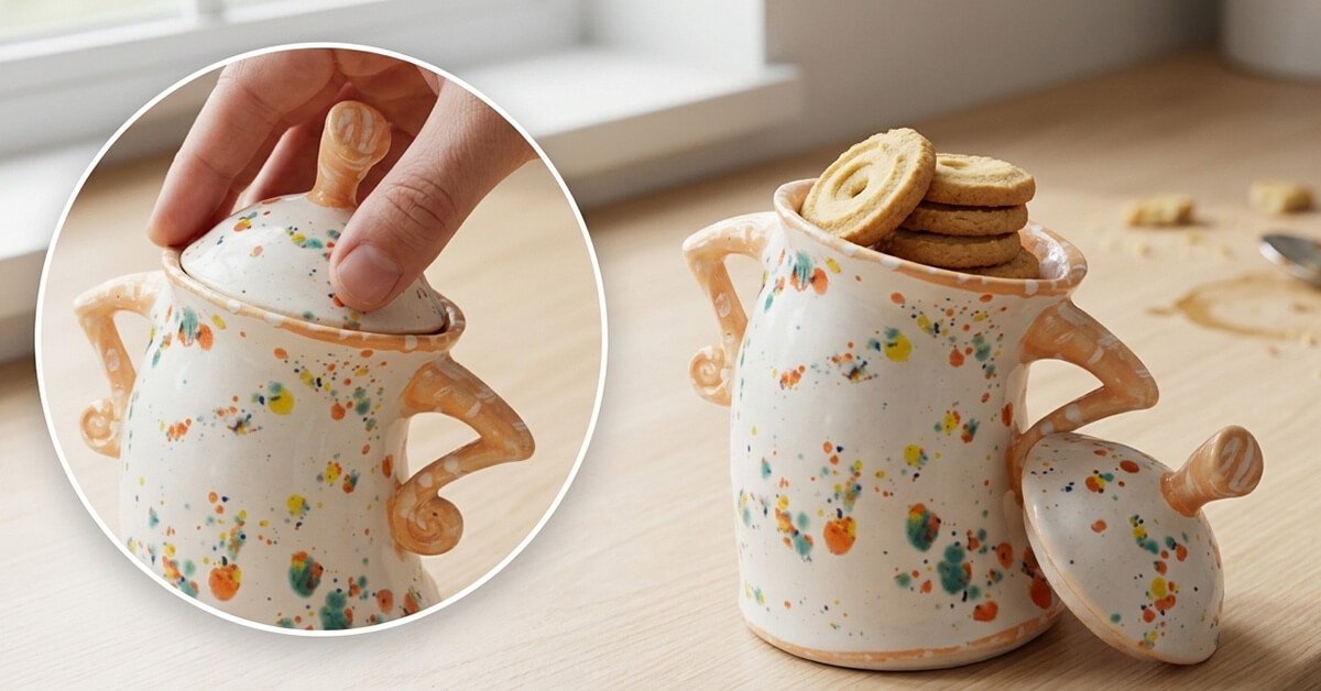 Clears Countertop Clutter Instantly and Stylishly