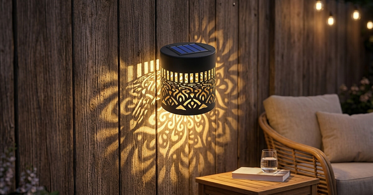 Warm 10-Lumen Glow Creates Cozy Outdoor Ambiance