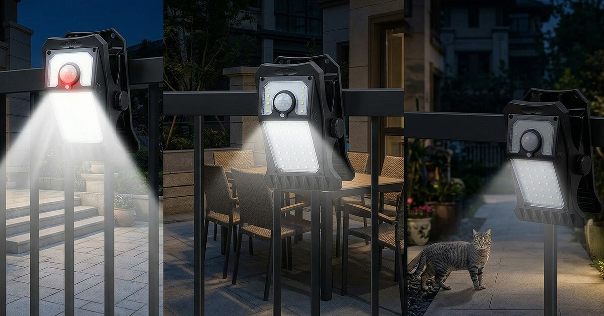 3 Smart Modes Adapt to Your Lighting Needs