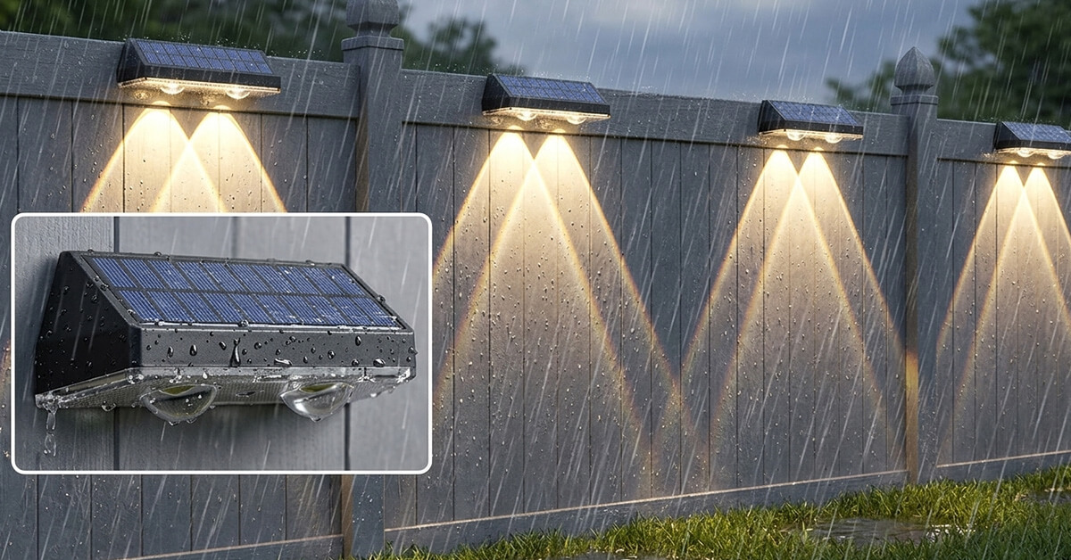 IP65 Waterproof Withstands Rain, Snow, and Extreme Temperatures