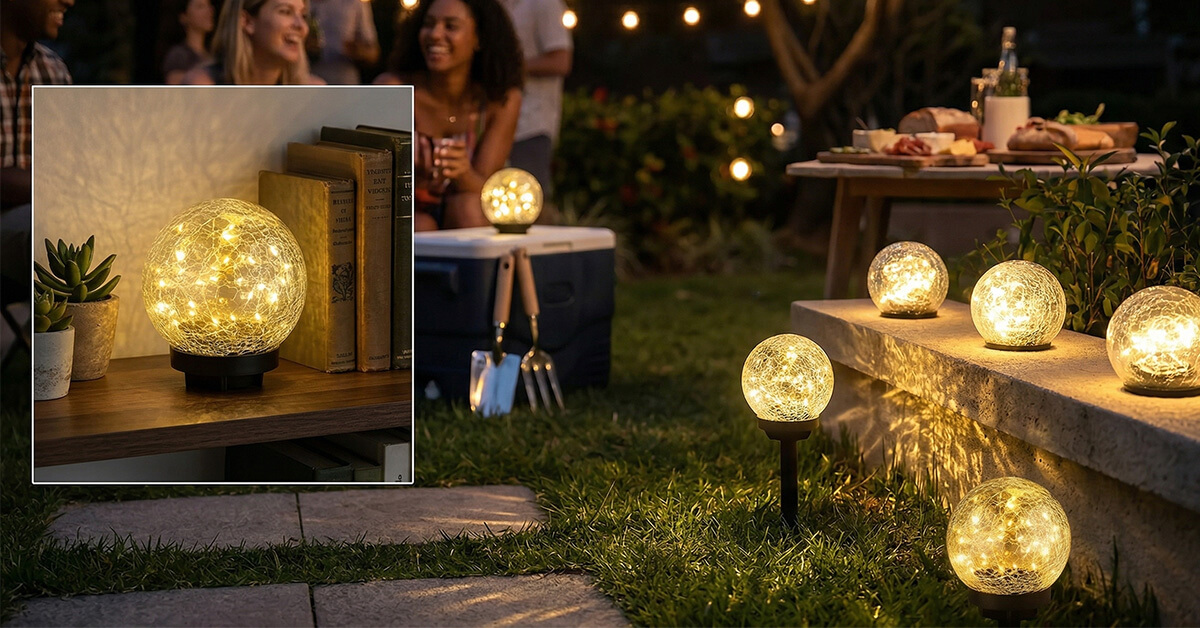 GlowOrb Adds Festival Ambiance Indoors and Outdoors