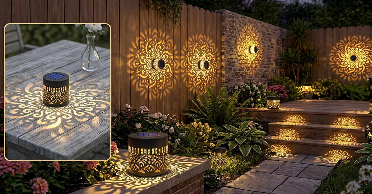 MandalaGlow Transforms Any Backyard Into Magical Decor
