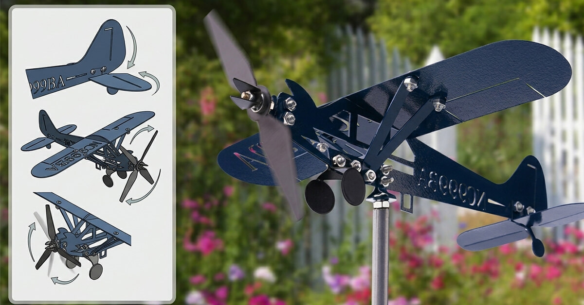 Eye-Catching 3D SkyPilot Airplane Design