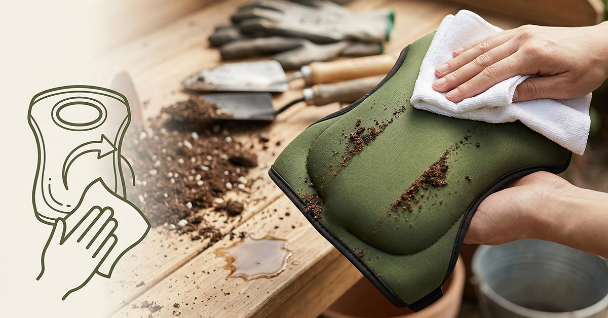 Wipe-Clean Design Makes Post-Garden Cleanup Effortless