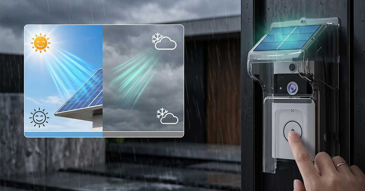 Solar-Powered Charging Works Even On Cloudy Days