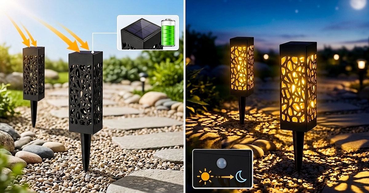 Solar-Powered Starlace Charges Automatically During Daylight Hours