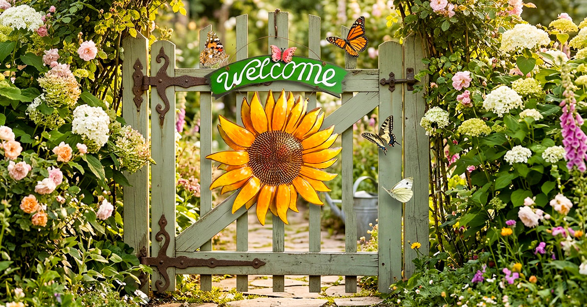 Brighten Your Front Door With SunGreet's Cheerful Sunflowers