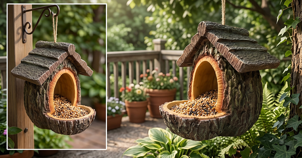 Blends Naturally into Gardens, Balconies, and Patios