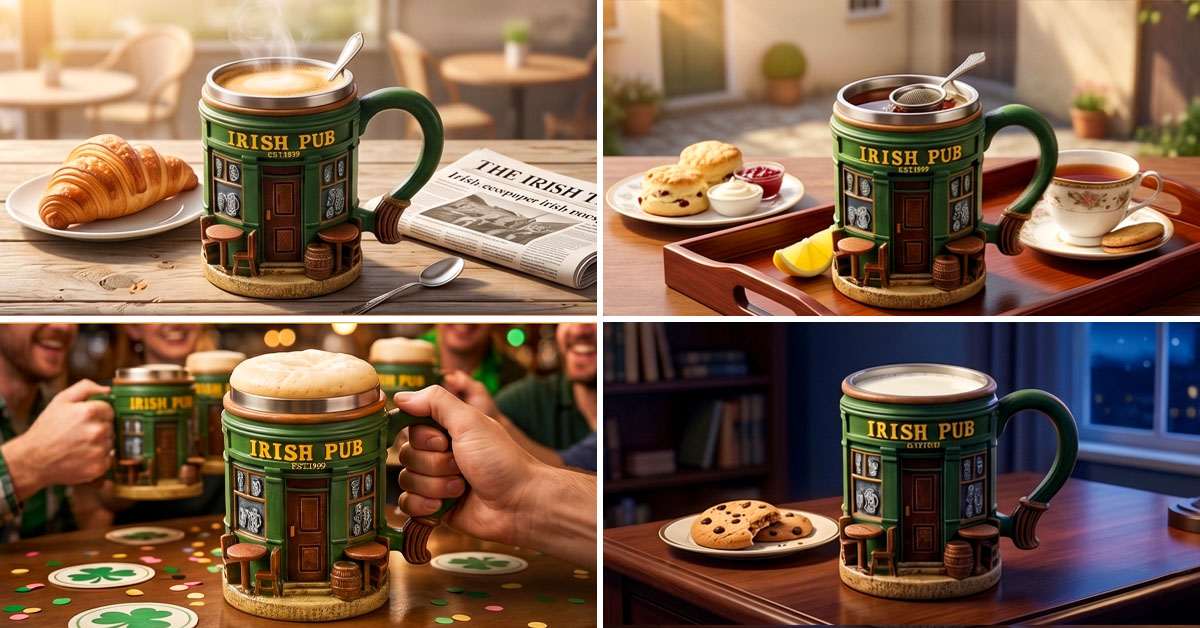 Perfect for Tea, Coffee, Beer, or Milk