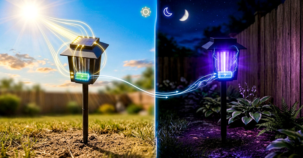 Solar Powered — Runs Free All Night Long