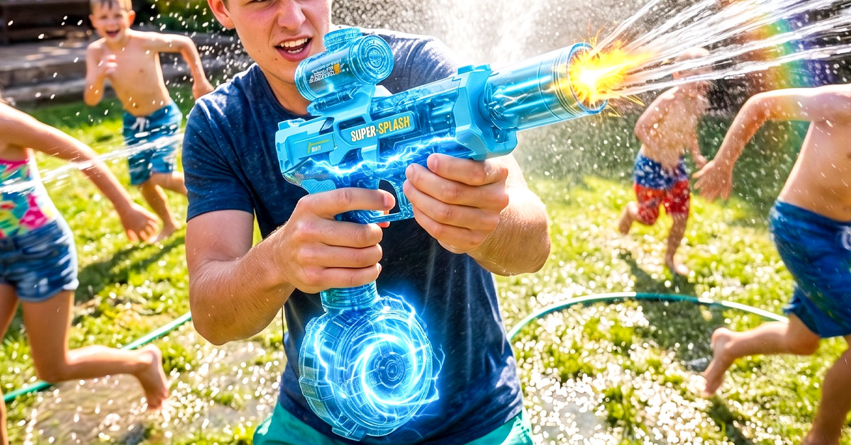Blazing Automatic Fire for Nonstop Water Battles