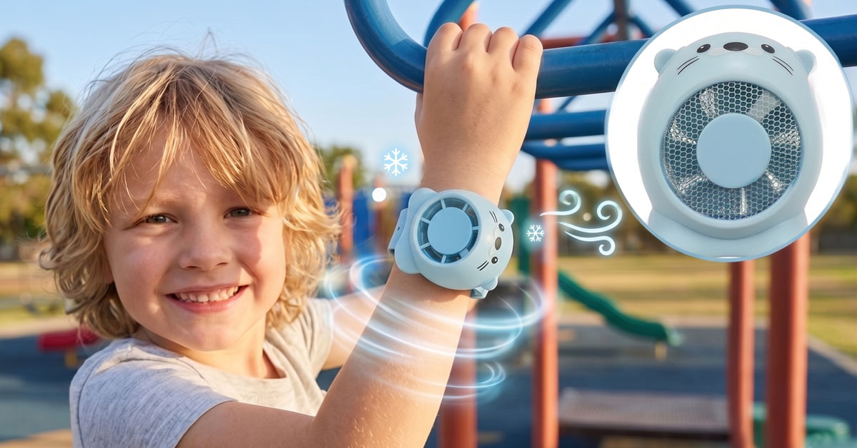 Bladeless Design Keeps Little Fingers Safe Always