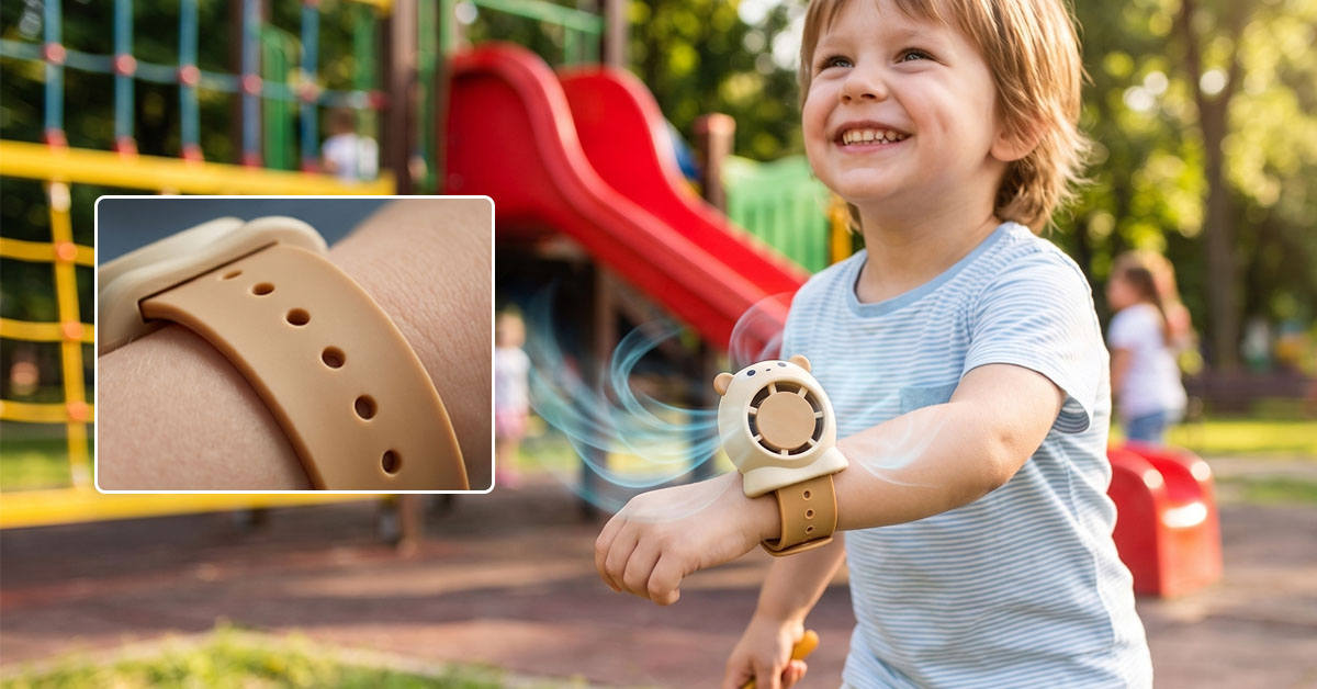 Soft Silicone Strap Fits Wrists Comfortably