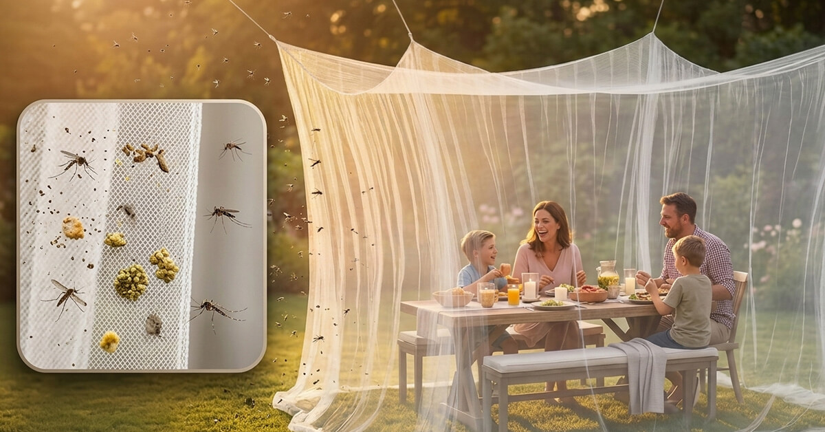 Shields 360° Against Mosquitoes, Pollen, and Dust