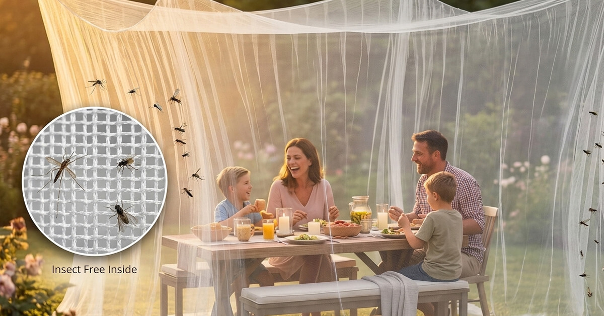 BugFree Fine 256 Mesh Blocks Even Tiny Insects