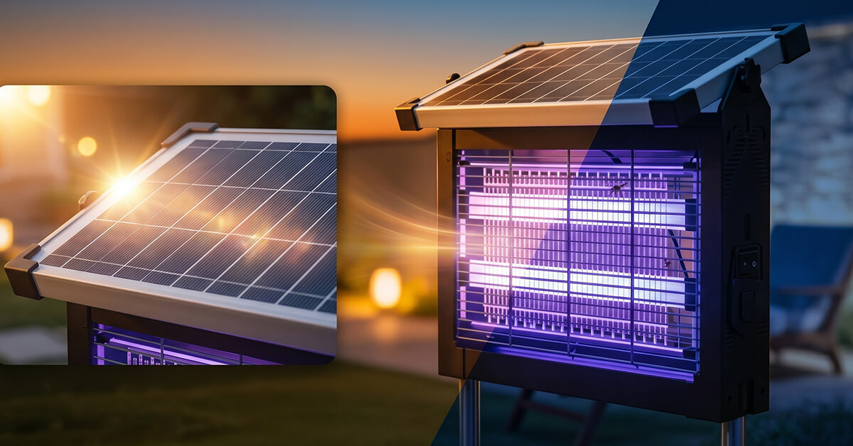 Runs All Night on Solar Power Automatically