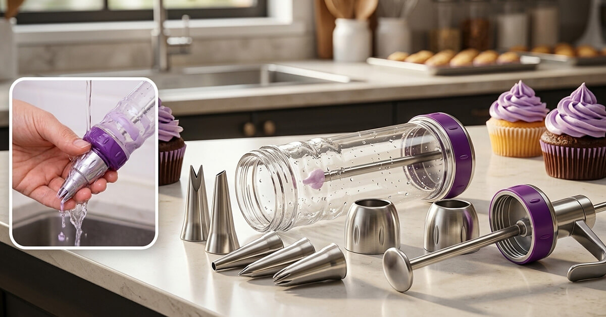 Disassembles Fully for Quick, Easy Cleaning